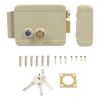 Cerradura Eléctrica / Incluye Llave / Derecha/ Con Botón integrado /Exterior