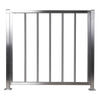 Puerta de Acero Inoxidable de Medio Cuerpo / Paso de 100 Centímetros de Ancho Ideal Para Dar Accesos que no Caben Por su Torniquete / Altura de 90 Centímetros