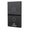 (ZigBee) Apagador switch inalámbrico ZigBee, control de 2 regresos de carga, 110V