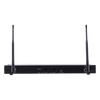 Receptor Inalámbrico Dual Canal Digital U-Band | 4 Bandas de Frecuencia (470-830 MHz) | Transmisión Digital pi/4-DQPSK | Pantalla TFT-LCD 2.2