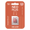 MicroSD HIKSEMI NEO Plus / 256 GB / 95 MB/s Lectura / 55 MB/s Escritura / Clase 10 U3 / TLC NAND / Especializada Para Videovigilancia 24/7