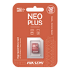 MicroSD HIKSEMI NEO Plus / 32 GB / 95 MB/s Lectura / 25 MB/s Escritura / Clase 10 U3 / TLC NAND / Especializada Para Videovigilancia 24/7