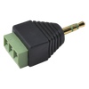 Adaptador para Audio y Video de 3.5 mm con Terminal Atornillable