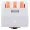 Conector Compacto para 1 Cable de Entrada 2 Cables de Salida / Cables Compatibles 12AWG-28AWG