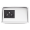 Inyector PoE Pasivo de 48V (24 Watts) / 2 puerto 10/100/1000 Mbps / Plug and Play / Montaje en Pared
