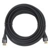 Cable HDMI de 5 Metros (16.40 Pies) | Alta Definición | Longitud | Versión 2.0 | Alta Velocidad 18Gbps | 4K@60Hz | Conectores Chapados en Oro | Tipo Redondo