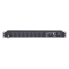 PDU Switchable por Toma, Para Distribución de Energía, Entrada 120 Vca NEMA 5-15P, Con 8 Salidas NEMA 5-15R, Horizontal 19in, 1UR