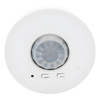 Sensor de ocupación y vacancia inalámbrico de techo, PIR 360°, cobertura de 30.2 a 62.4 m², a batería, compatible con RadioRA 2, RA2 Select, RadioRA 3 y Vive