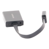 Adaptador HDMI a VGA / Resolución 1080P / Audio 3.5mm / Con Puerto Micro USB para Alimentación / Plug & Play / No Requiere Controlador / ABS / Flexible y Duradero