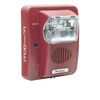 Sirena Estrobo, 24 Vcd, Multi-Candela 15 hasta 110 cd, Montaje En Pared, Color Rojo, Serie HEC3 (0500-06020), Hochiki