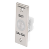 Botón de Salida con Aro Iluminado Color Verde y Rojo / IP65 / Buzzer / Función Toggle (Enclavado) / Temporizador  / Relevador NC/NO/ Uso Exterior e Interior.