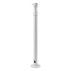 Montaje de techo telescópico tipo tubo para PTZ Hikvision, largo 60 cm - 120 cm