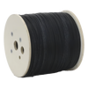 Carrete de 2 Kilómetros de Fibra Óptica Drop Plana, Interior/Exterior G.657A2 Monomodo de 1 Hilo (Unifibra), Dieléctrica, Forro Negro, Compatible con Conectores FASC, FASCUP, FASCLC