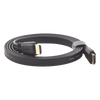 Cable HDMI 2.0 Plano de 1.5 Metros (4.92 Pies) / 4K@60Hz / HDR / 3D / HEC (Canal Ethernet HDMI) / ARC (Canal de Retorno de Audio / Color Profundo de 48 Bits / Audio de 32 Canales / HDCP / Audio Dolby True HD 7.1 / 18 Gbps / EstaÑado y Triple Blindaje / A