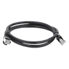 Cable de Parcheo FTP Cat6 - 1.0 Metro (3.28 Pies) - Negro