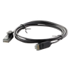 Cable Ethernet Cat6A UTP Ultra Delgado 2 Metros (6.56 Pies)