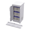 Gabinete de Seguridad de Lámina Galvanizada  para Almacenamiento de Baterías (Hasta 6 baterías PL110D12).