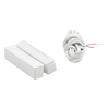Contacto magnético direccionable V-Plex para montaje en superficie, sellado contra humedad, color blanco