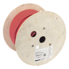 Bobina de Cable UTP de 4 Pares, Vari-MaTriX, Cat6A, 23 AWG, LSZH (Libre de Gases Tóxicos), Color Rojo, 305 Metros (1000 Pies)