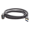 Cable Extensor USB 3.0 / 1 Metro / Macho-Hembra / 5 Gbps / Ultra Durabilidad / Núcleo de cobre estañado 28/22 AWG / Blindaje interior múltiple / Ideal para teclado, mouse , etc.