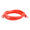 Cable de Parcheo UTP Cat6 - 3.0 Metros (9.84 Pies) - Rojo