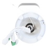Cámara Bala IP Térmica y Óptica Biespectral / Análisis de Video (VCA) para Protección Perimetral / Clasifica Vehículo y Humano / Térmica 96 x 72 / Óptica 4 MP ColorVu / IP67 / micro SD de 256 GB/ PoE