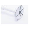 Soporte Telescópico Universal para Cámaras Domo y Bala / Color Blanco / 0.60 mts a 1.2 mts de Distancia (Ajustable)