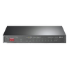 Switch PoE+ No Administrable De Escritorio 10 Puertos / 8 puertos 10/100/1000 Mbps PoE af/at Inteligiente / Presupuesto 123 W / Modo Extendido hasta 250 metros