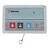 Terminal de Cama Inalámbrico / Botón de Alarma Presencia y Médico / IP54 / Material ABS Antibacteriano / RF 433MHz / 400 metros Distancia Transmisión (linea de vista)/ Alimentación 2xAAA / Protocolo POCSAG