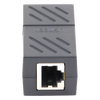 Acoplador (Extensor de Cable Ethernet RJ45 a RJ45) | 1000Mbps | Compatibilidad con Cat7 Cat6A Cat6 Cat5e | Compatible con POE | Ignífugo | ABS