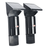 Detector Fotoelectrico Solar SFIRE SFA60 / 2 Rayos Infrarrojos / 60 m Exterior / 120 m Interior / Panel Solar Integrado / Bateria 4,000 mAh / 4 Frecuencias / IP65