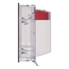 Cubierta Protectora de Policarbonato Serie Stopper IIÆ, Con Bocina, Con Espaciador, Montaje Empotrado, Etiqueta en Español, IP54