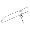 Soporte para Laptop / Plegable / Ajustable de 87 a 131 mm / Amplia compatibilidad 11''-16'' / Capacidad de carga 20 KG / Antideslizante /  Ultra Ligero / Metal / ABS / Silicona / Color Plata