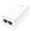 Inyector PoE Pasivo de 48V (18 Watts) / 2 puerto 10/100/1000 Mbps / Plug and Play / Montaje en Pared