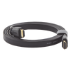 Cable HDMI 2.0 Plano de 1.5 Metros (4.92 Pies) / 4K@60Hz / HDR / 3D / HEC (Canal Ethernet HDMI) / ARC (Canal de Retorno de Audio / Color Profundo de 48 Bits / Audio de 32 Canales / HDCP / Audio Dolby True HD 7.1 / 18 Gbps / EstaÑado y Triple Blindaje / A