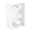 Caja de Pared Universal, Color blanco, Para montaje con Placas de Pared