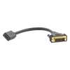 Convertidor DVI Macho a HDMI Hembra | Bidireccional | DVI 24+1 | 1080P@60Hz | Cable de 22 cm (8.66 Pulgadas) | Negro
