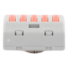 Conector Compacto para 1 Cable de Entrada 4 Cables de Salida / Cables Compatibles 12AWG-28AWG