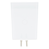 (ZWAVE) Interruptor On/Off panel táctil touch inalámbrico Zwave Plus 1 boton. No requiere cable neutro, Compatible con Hubitat HC8, Álula  M2M, otros