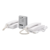 Kit de Audio Portero con 2 Auriculares y Frente de Calle