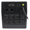 UPS 1200VA/720W Pantalla LCD / Línea Interactiva 120Vca / 6 tomas 5-15R (4 Respaldadas) / Regulación de Voltaje / Protección RJ45