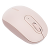Mouse Inalámbrico 2.4G 800/1200/1600/2400 DPI | Función de 3 botones | Alcance 10m | Silencioso |  Ergonómico | Anti-caída y Anti-interferencias | Batería Alcalina AA incluida  | Color Dusty Pink.