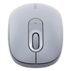 Mouse Inalámbrico 2.4G 800/1200/1600/2400 DPI | Función de 3 botones | Alcance 10m | Silencioso |  Ergonómico | Anti-caída y Anti-interferencias | Batería Alcalina AA incluida  | Color Grey.