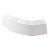 Refacción para 1601/1603 / Tapa plástica para enganche de mástil / Color Blanco