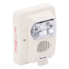Sirena Estrobo, 24 Vcd, Multi-Candela 15 hasta 110 cd, Montaje En Pared, Color Blanco, Serie HEC3 (0500-06030)