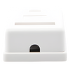 Caja de Pared con 1 Puerto Keystone, Incluye Jack STP Cat5e