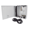 Fuente de Poder / 1 Salida 11-15 Vcc /  5 A / Temporizador Integrado / Con Capacidad de Batería de Respaldo / Requiere Batería / Aplicaciones en sistemas de control de Acceso