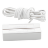 Contacto magnético direccionable V-Plex para montaje en superficie, sellado contra humedad, color blanco