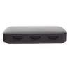 Conmutador HDMI (Switch) 4K@30Hz | 3 Entradas a 1 Salida | 3D | Transmisión Estable | Incluye Control Remoto | Receptor de Infrarrojos | Indicador LED | Chip Inteligente | Incluye Cable Micro USB para Alimentación.