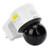Domo PTZ IP 4 Megapixel / 4X Zoom Óptico / 50 mts IR EXIR / ACUSENSE / Luz Estroboscópica / Sirena Integrada / WDR 120 dB / PoE+ / IP66 / Ultra Baja Iluminación / Micrófono y Bocina Interconstruido / Micro SD